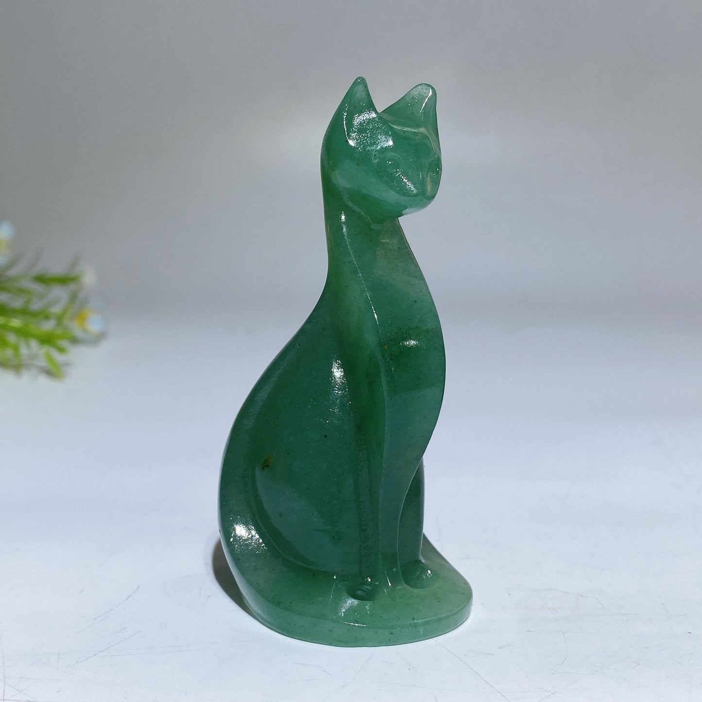 3.1" Crystal Cat Carving Crystal Healing Bulk Wholesale