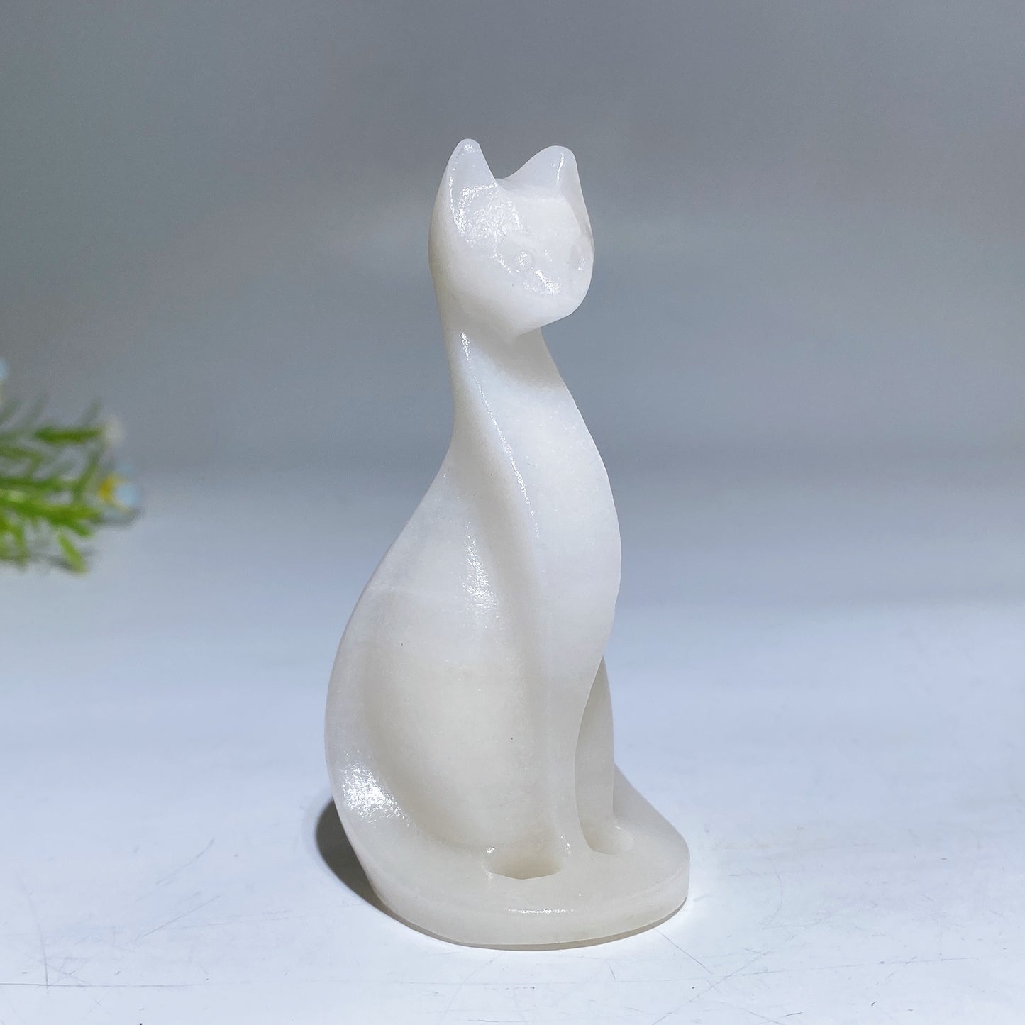 3.1" Crystal Cat Carving Crystal Healing Bulk Wholesale