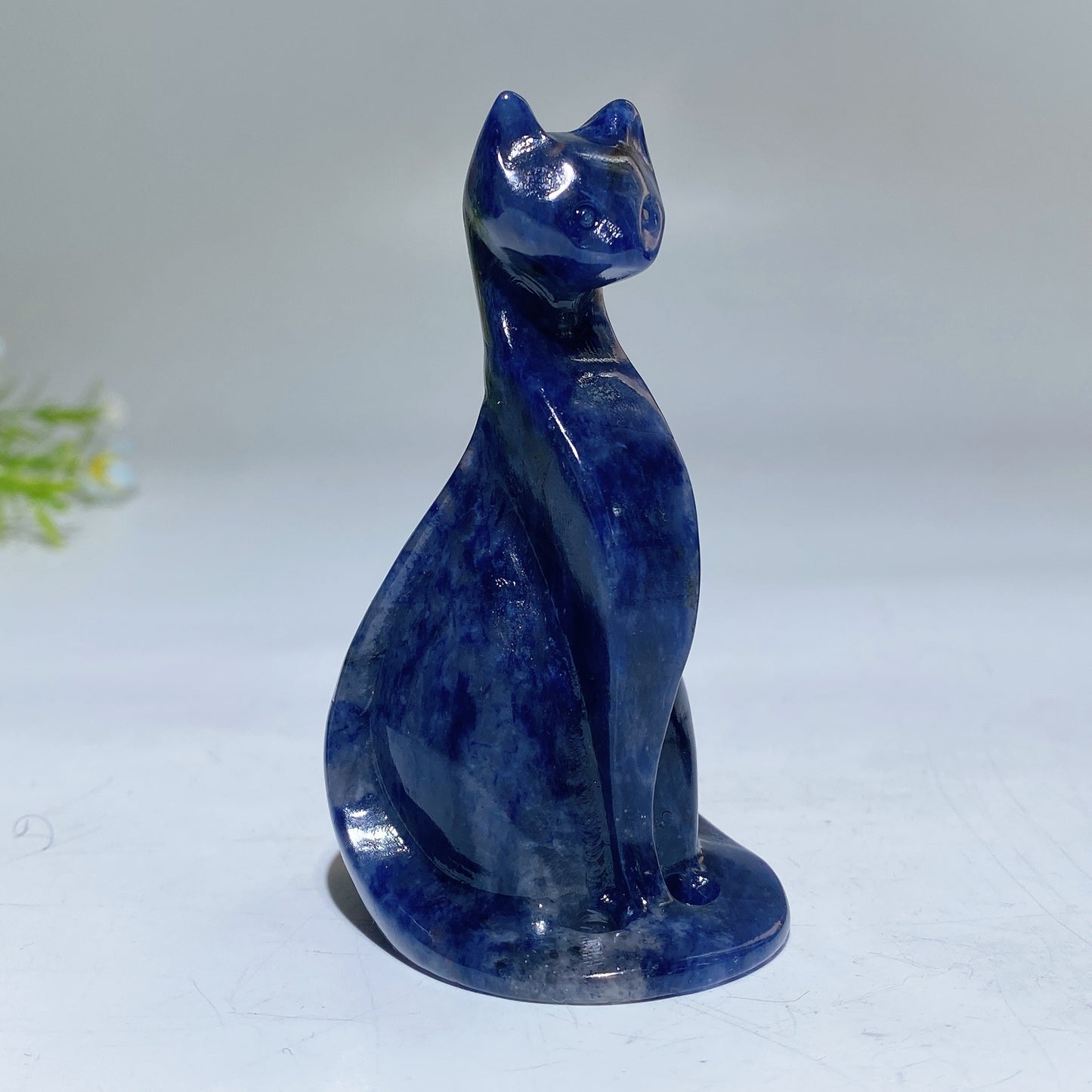 3.1" Crystal Cat Carving Crystal Healing Bulk Wholesale