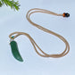 Crystal Wolf Tooth with Cord Necklace Crystal Healing Bulk Wholesale