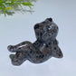 2.4" Crystal Cross Legs Frog Carving Crystal Healing Bulk Wholesale
