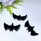 2.7" Black Obsidian Bat Carving Crystal Healing Bulk Wholesale