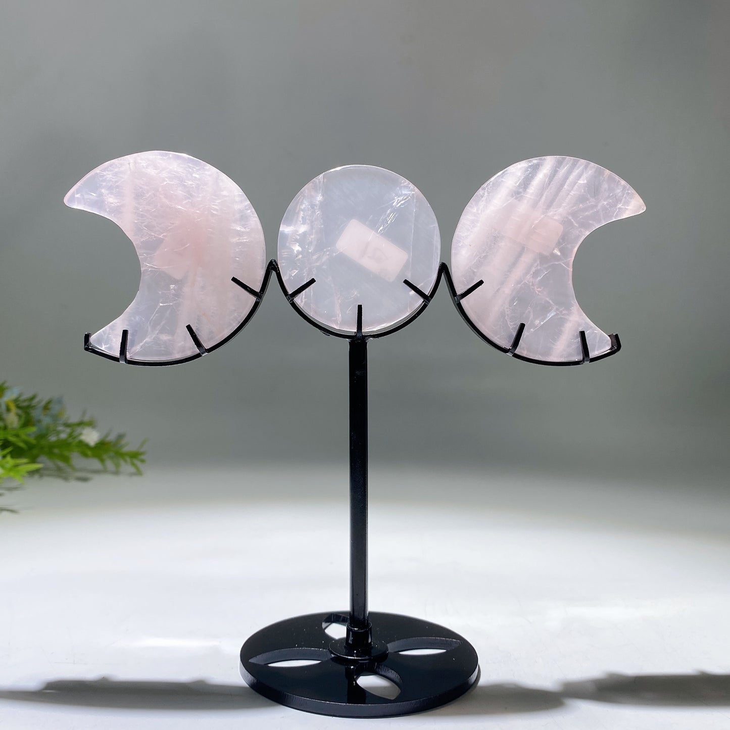 Crystal Sun & Moon Carvings with Stand Crystal Healing Bulk Wholesale