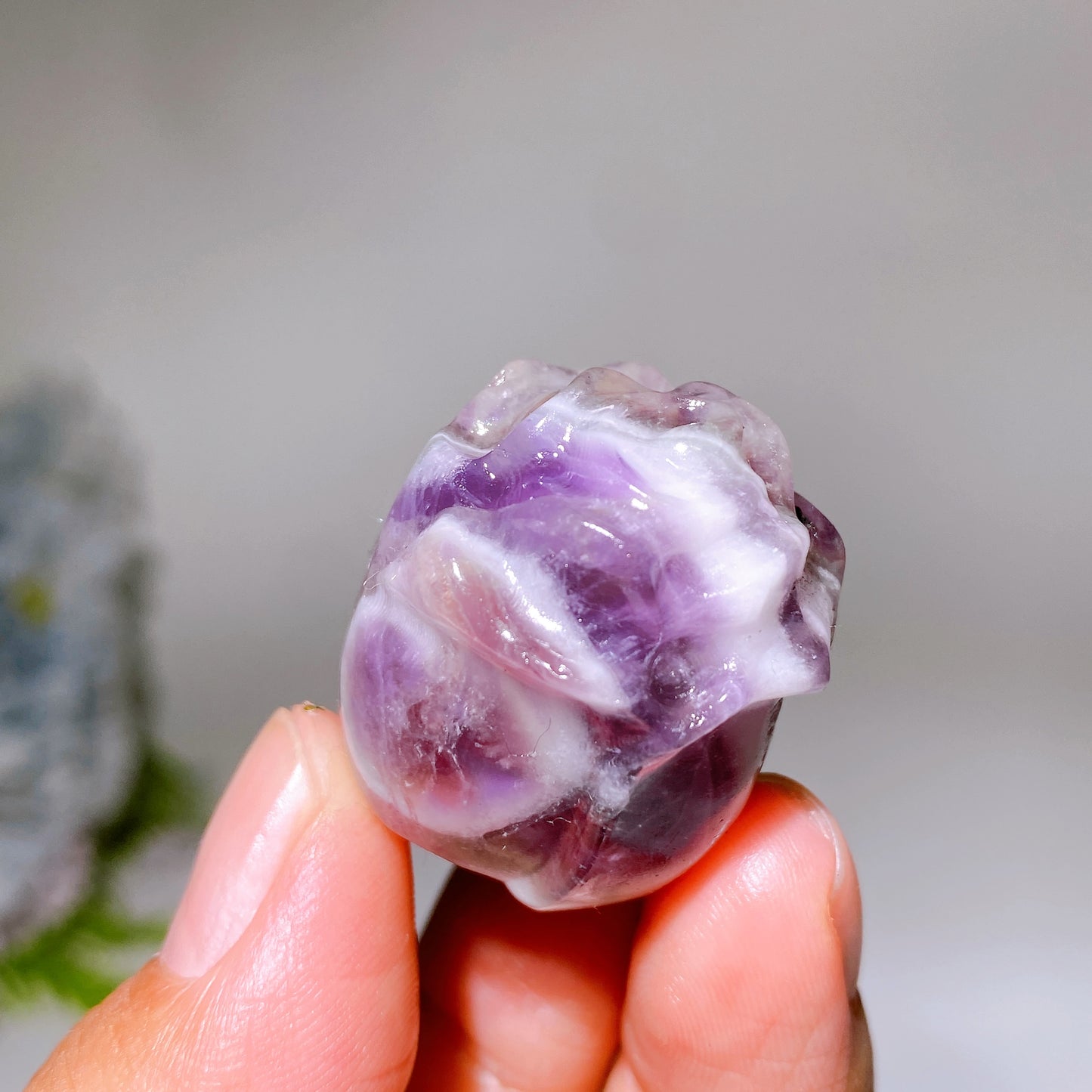 1.3" Crystal Rose Flower Carving Crystal Healing Bulk Wholesale