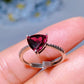 S925 Garnet Ring Pendant Crystal Healing Bulk Wholesale