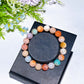 10mm Colorful Coral Jade Bracelet Crystal Healing Bulk Wholesale
