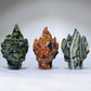 5.5" Jade Skull Carving Crystal Healing Bulk Wholesale
