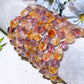 8mm Amethyst Citrine Chips Mixed Polished Crystal Bracelet Bulk Wholesale