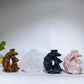 2.7" Crystal Fox Moon Carving Crystal Healing Bulk Wholesale
