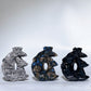 2.7" Crystal Fox Moon Carving Crystal Healing Bulk Wholesale
