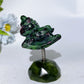 3.2" Crystal Unicorn with Serpentine Base Crystal Healing Bulk Wholesale