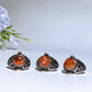 White Cooper Crystal Poison Ring Crystal Healing Bulk Wholesale