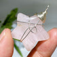 Crystal Star Pendant with Black Cord Necklace Crystal Healing Bulk Wholesale