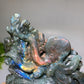 14cm Unique Labradorite Ocean World Fish Turtle Octopus Carving Crystal Healing Bulk Wholesale