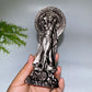 15cm Silver Obsidian Hecate Carving Crystal Healing Bulk Wholesale