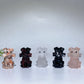 4cm Crystal Dog with Bone Carving Crystal Healing Bulk Wholesale