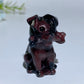 4cm Crystal Dog with Bone Carving Crystal Healing Bulk Wholesale