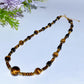 Dalakan Agarwood with Tiger's Eye Beads Necklace Crystal healing Bulk Wholesale