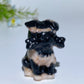 4cm Crystal Dog with Bone Carving Crystal Healing Bulk Wholesale