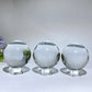 6cm 3D Inner Carving Glass Sphere Crystal Healing Bulk Wholesale