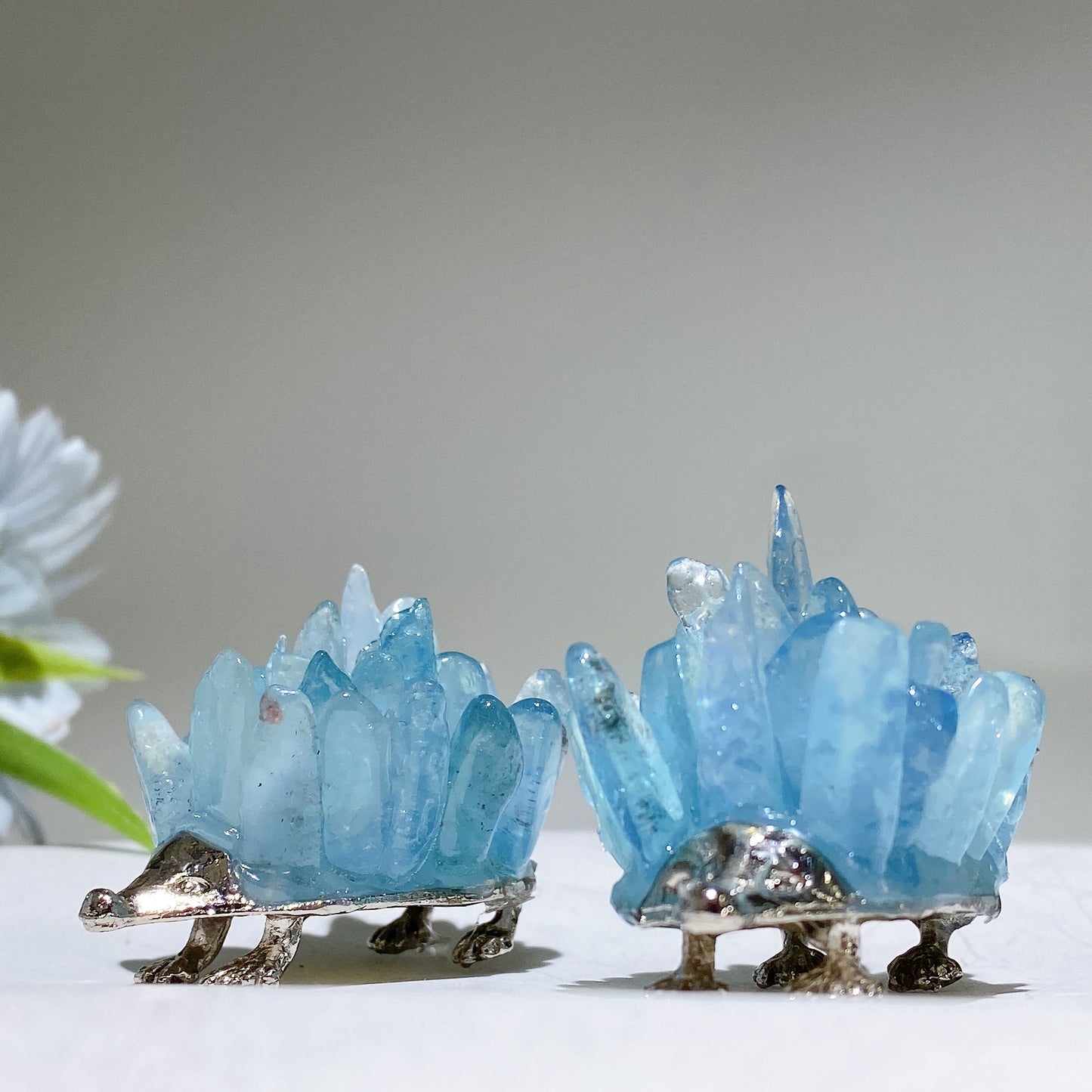 2.0" Crystal Hedgehog Free Form Crystal Healing Bulk Wholesale