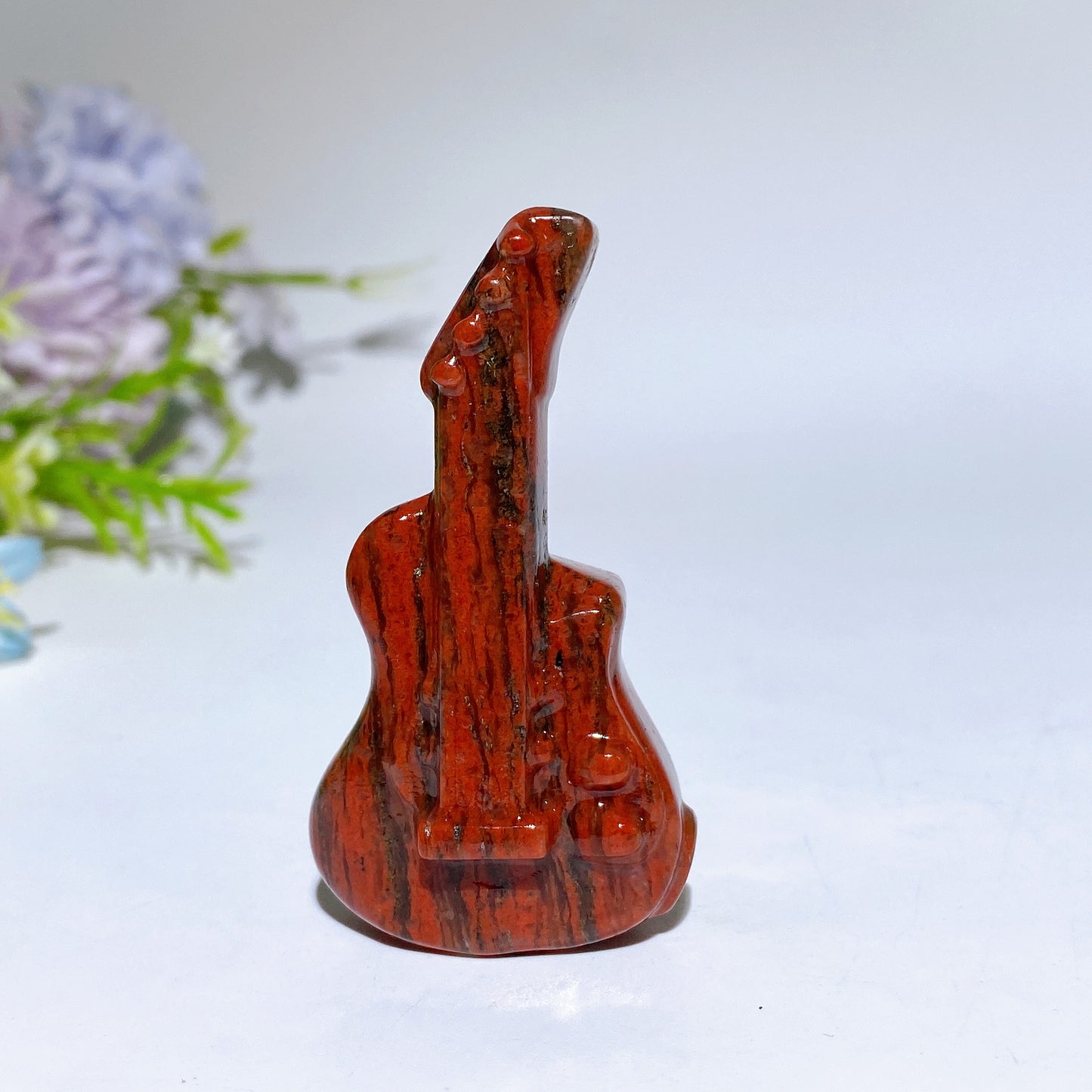 2.3" Crystal Guitar Carving Crystal Healing Bulk Wholesale