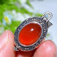 White Cooper Crystal Poison Pendant Crystal Healing Bulk Wholesale