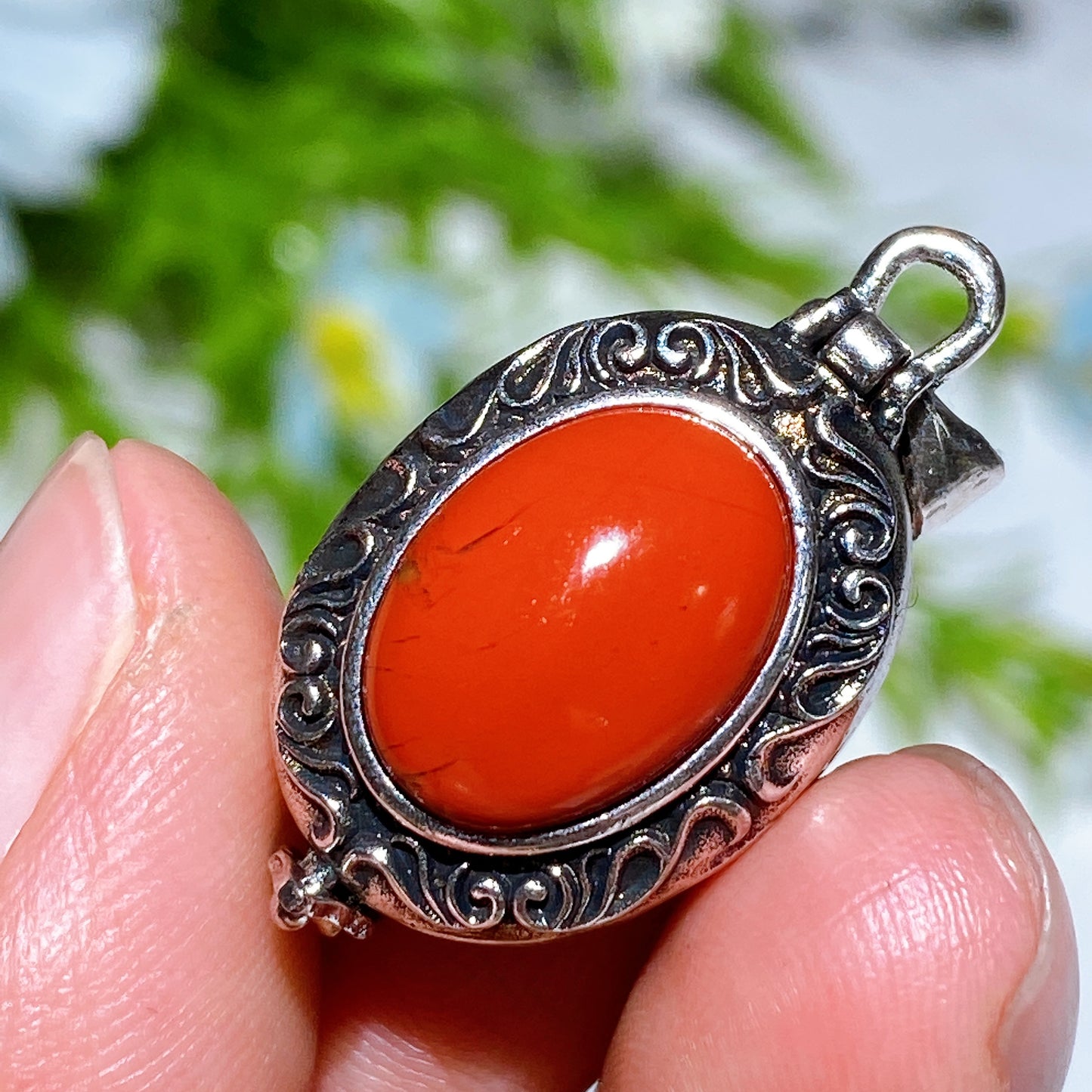 White Cooper Crystal Poison Pendant Crystal Healing Bulk Wholesale