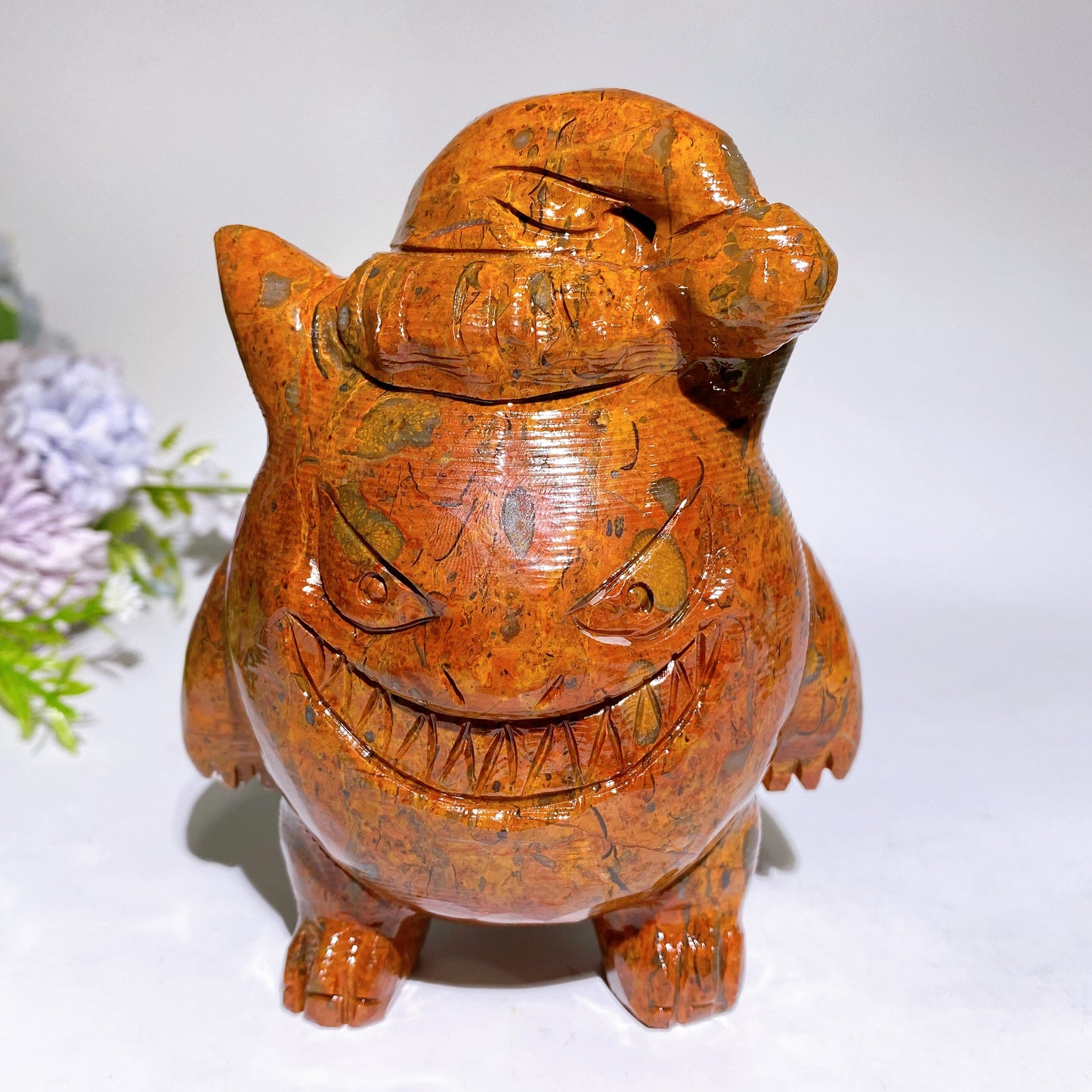 5.2" Crystal Gengar Carving Crystal Healing Bulk Wholesale