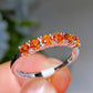 S925 Crystal Ring Crystal Healing Bulk Wholesale