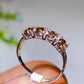 S925 Crystal Ring Crystal Healing Bulk Wholesale