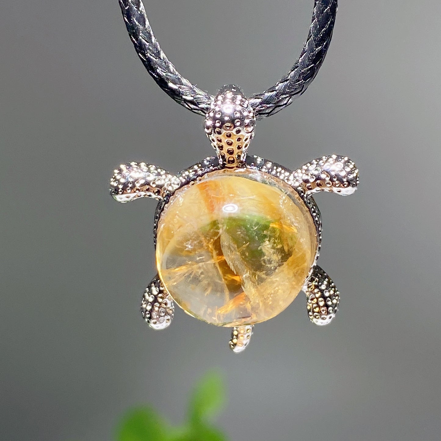 2cm Mixed Crystal Turtle Pendant Crystal Healing Bulk Wholesale