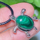 2cm Mixed Crystal Turtle Pendant Bulk Wholesale