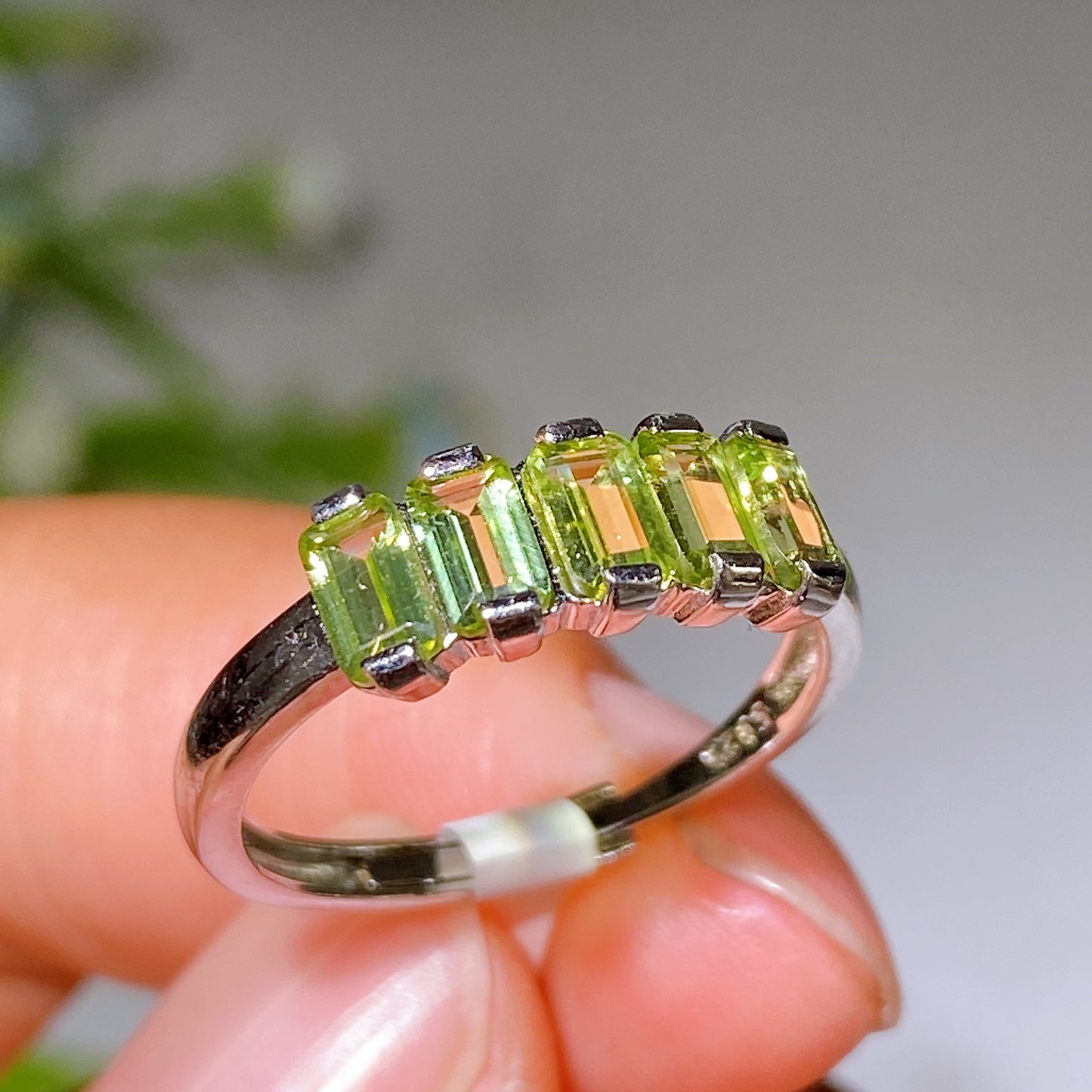 S925 Crystal Ring Crystal Healing Bulk Wholesale