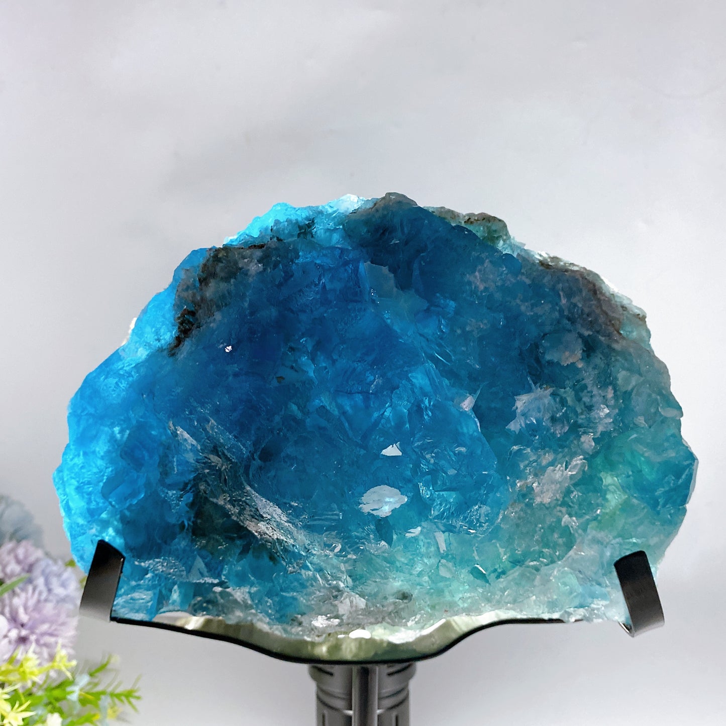 Large Unique Blue Fluorite Specimen Crystal Healing Bulk Wholesale