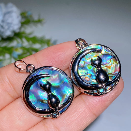Abslone Shell Pendant Crystal Healing Bulk Wholesale