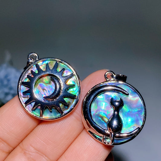 Abslone Shell Pendant Crystal Healing Bulk Wholesale