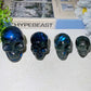 2.0"-3.0" Labradorite Skull Carvings Crystal Healing Bulk Wholesale