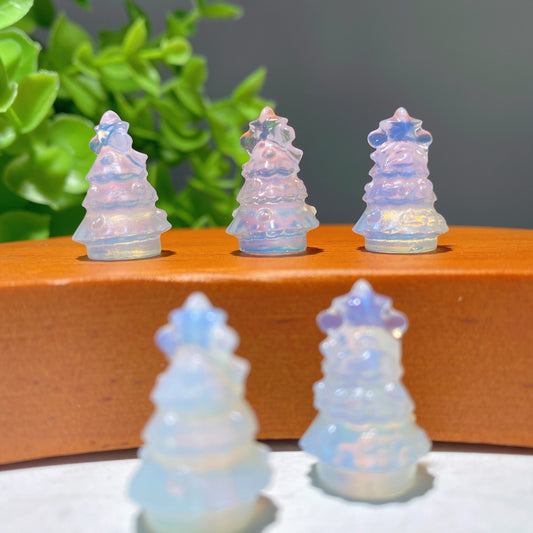 20mm Mini Opalite Christmas Series Carvings for Jewelry DIY Bulk Wholesale
