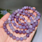 8mm Purple Mica Bracelet