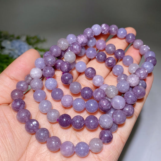 8mm Purple Mica Bracelet
