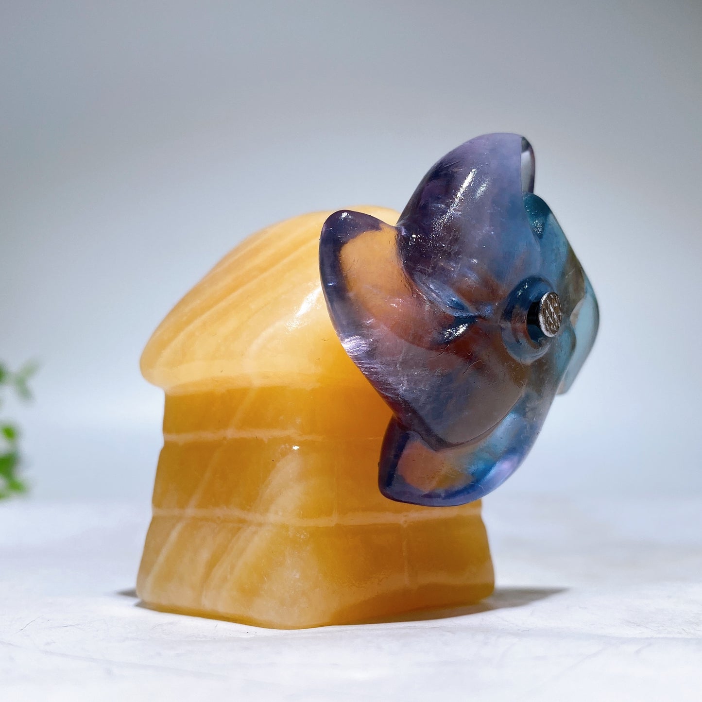 2.0" Crystal Windmill House Carving Crystal Healing Bulk Wholesale