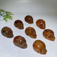 2.9"-3.2" Druzy Agate Skull Carving Crystal Healing Bulk Wholesale