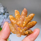 1.8"-2.0" Crystal Maple Leaf Carving Crystal Healing Bulk Wholesale