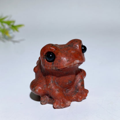1.4" Crystal Toad Carving Crystal Healing Bulk Wholesale