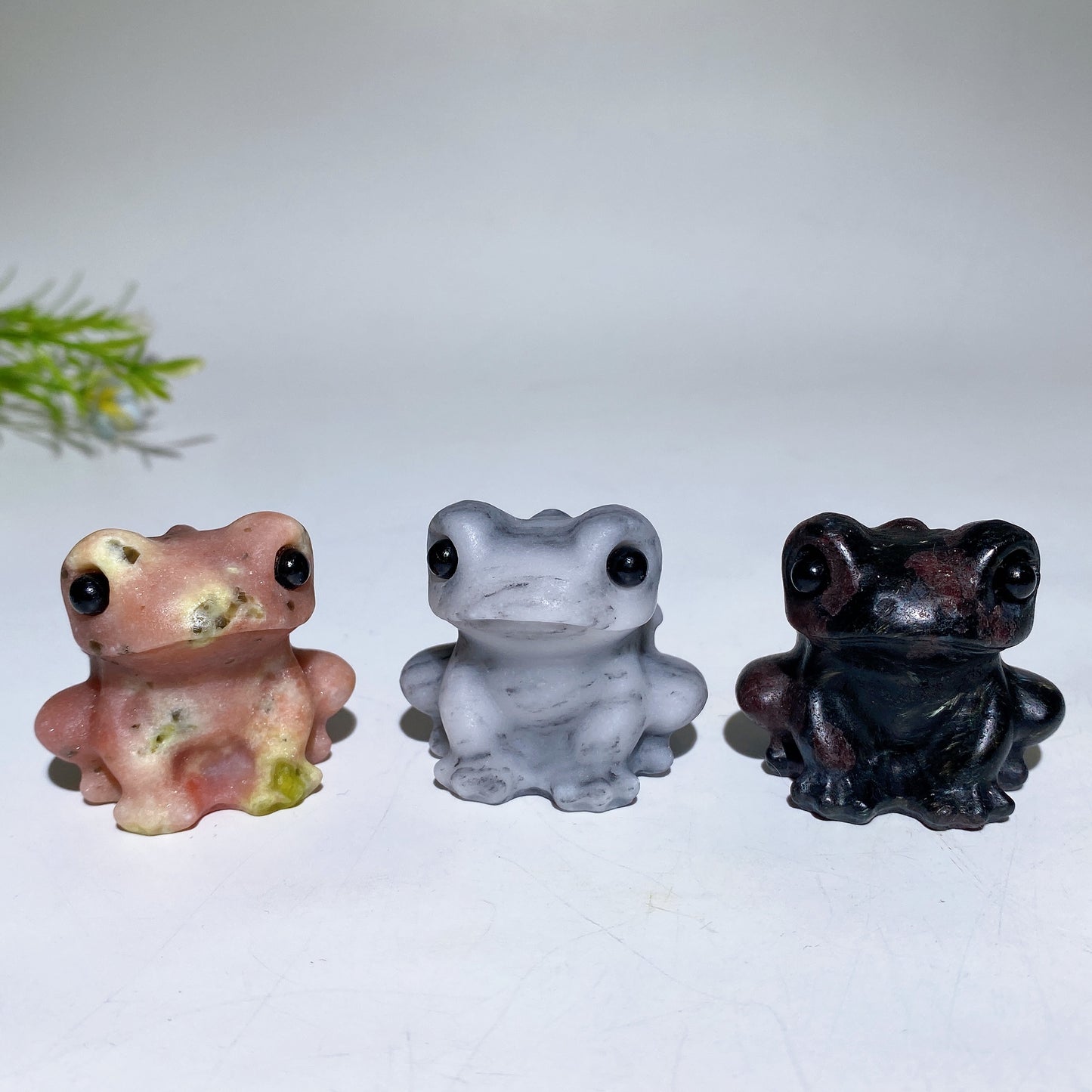 1.4" Crystal Toad Carving Crystal Healing Bulk Wholesale