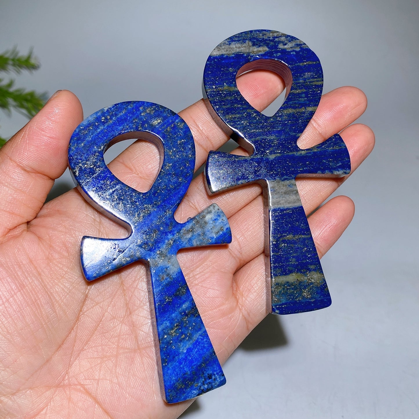4.0" Lapis Anka Carving Crystal Healing Bulk Wholesale