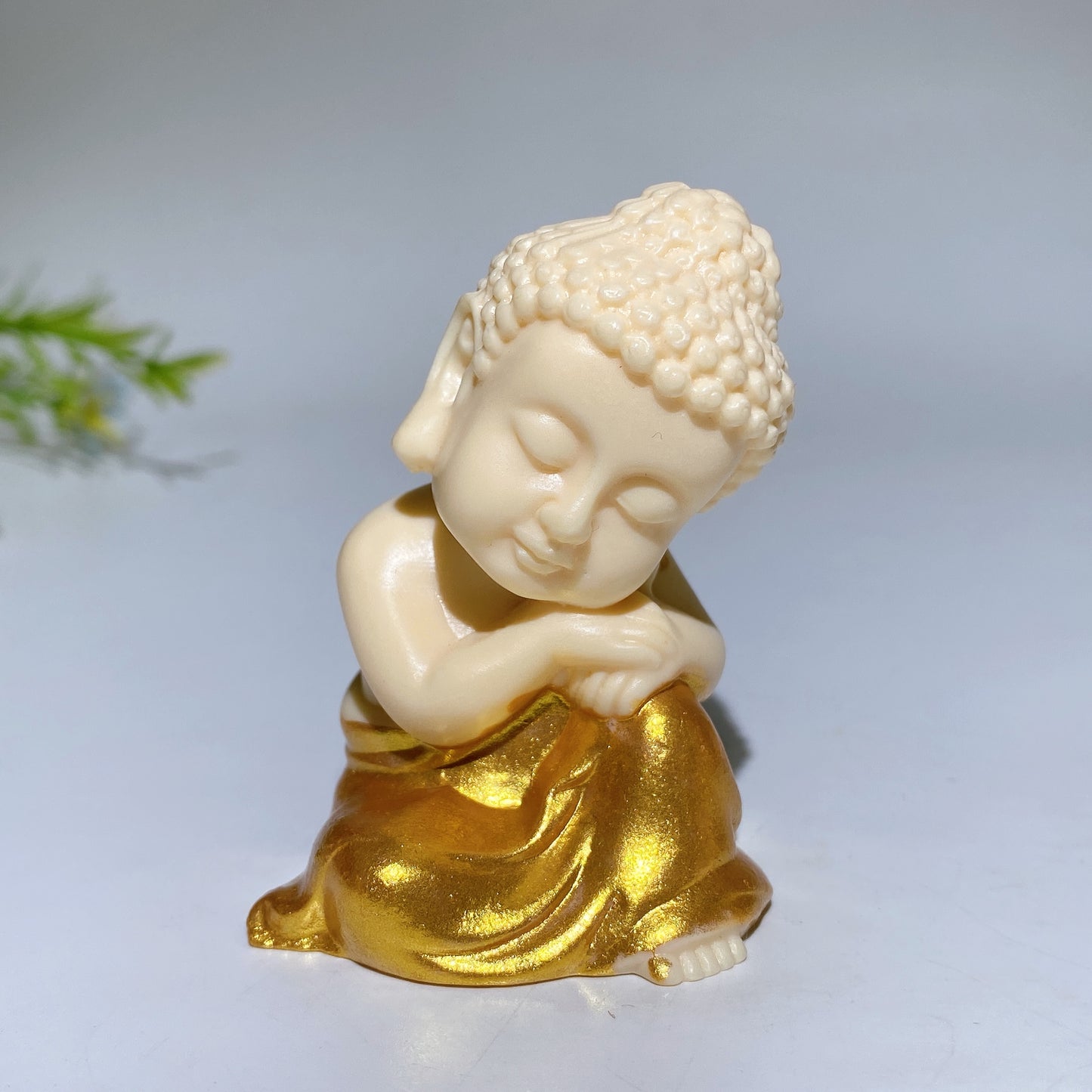 2.4"-2.6" Ivory Nut Buddha Carving Crystal Healing Bulk Wholesale