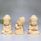 2.4"-2.6" Ivory Nut Buddha Carving Crystal Healing Bulk Wholesale