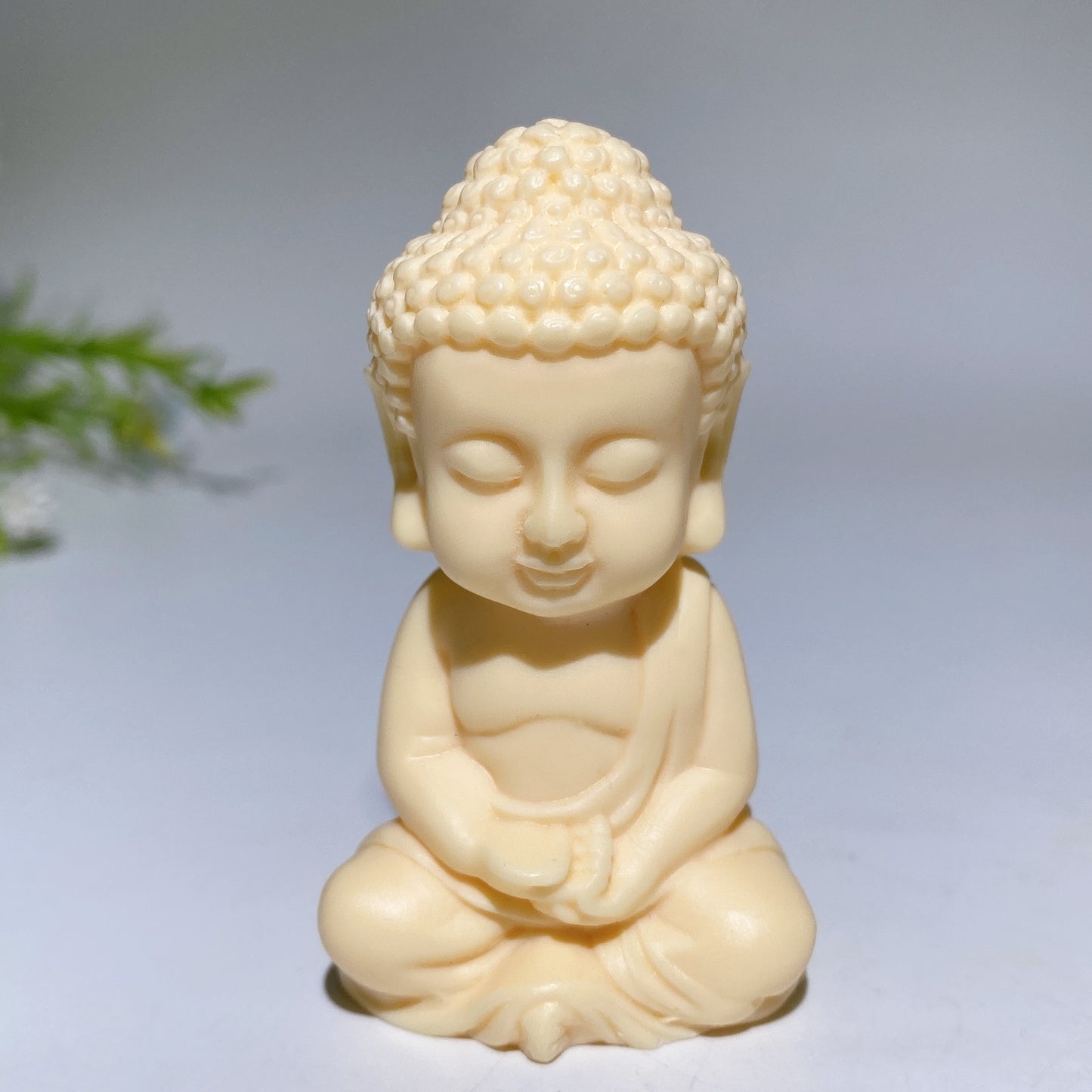 2.4"-2.6" Ivory Nut Buddha Carving Crystal Healing Bulk Wholesale